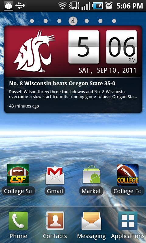 Washington State Live Clock截图3