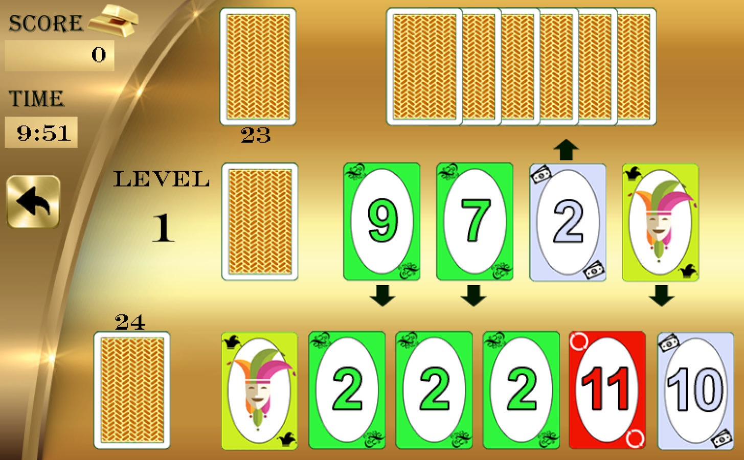 Gold Solitaire截图2