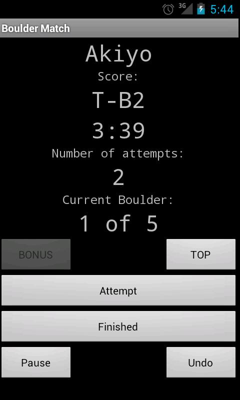 T1B1 BoulderMatch截图2