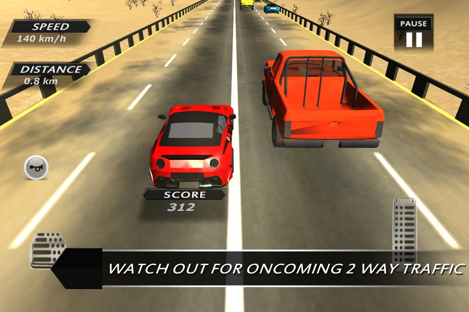 Traffic Race 3D - Highway XMas截图4