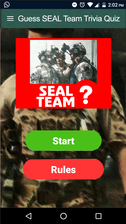 Guess SEAL Team Trivia Quiz截图4