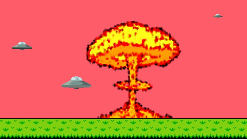 UFO - Pixel Arcade截图2