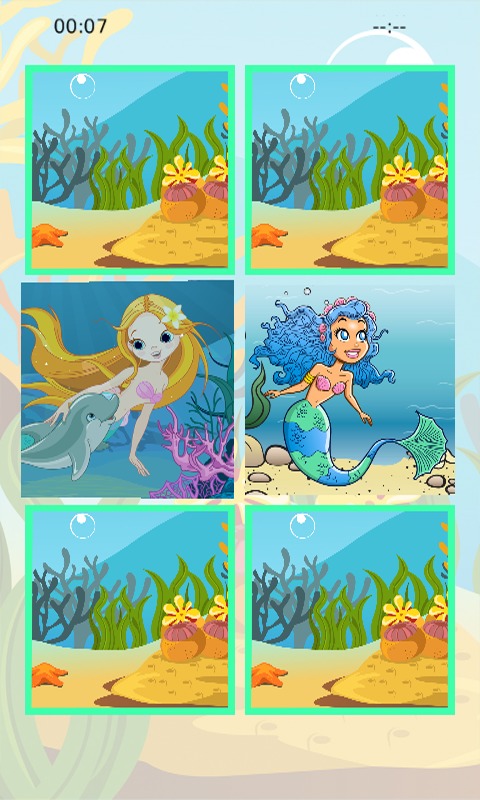 Little Mermaid Memory Puzzle截图3