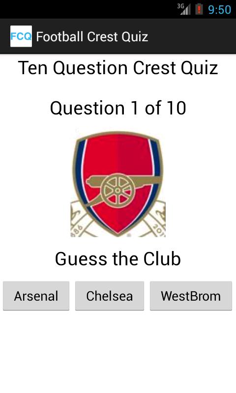 Football Crest Quiz截图2