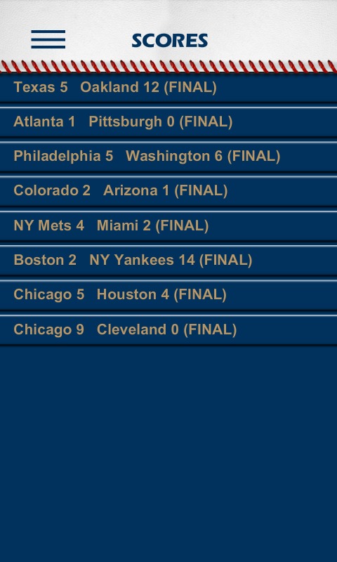 Baseball Pocket Sked - Royals截图4