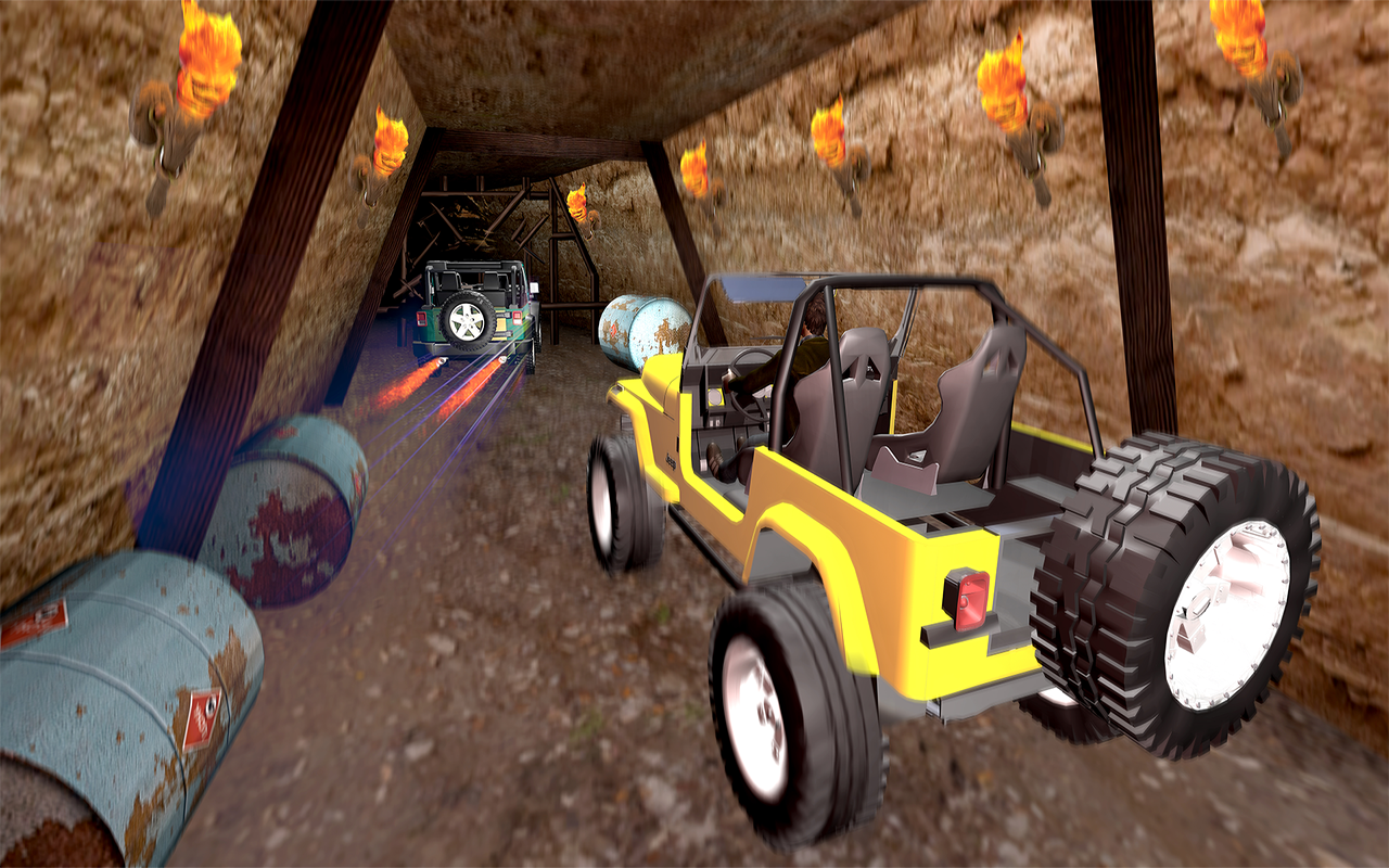 Offroad Jeep Hill Driving Hilarious Fun截图5