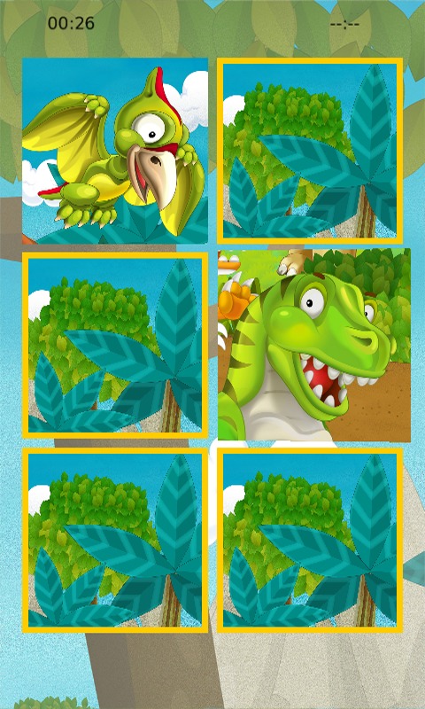 Dinosaur Fun Memory Puzzle截图4