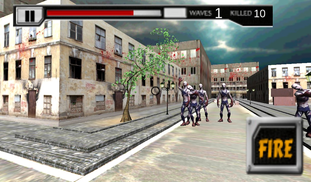 Zombie Street Road Killer 3D截图3