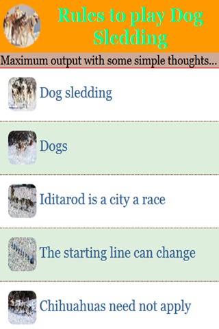 Rules to play Dog Sledding截图2