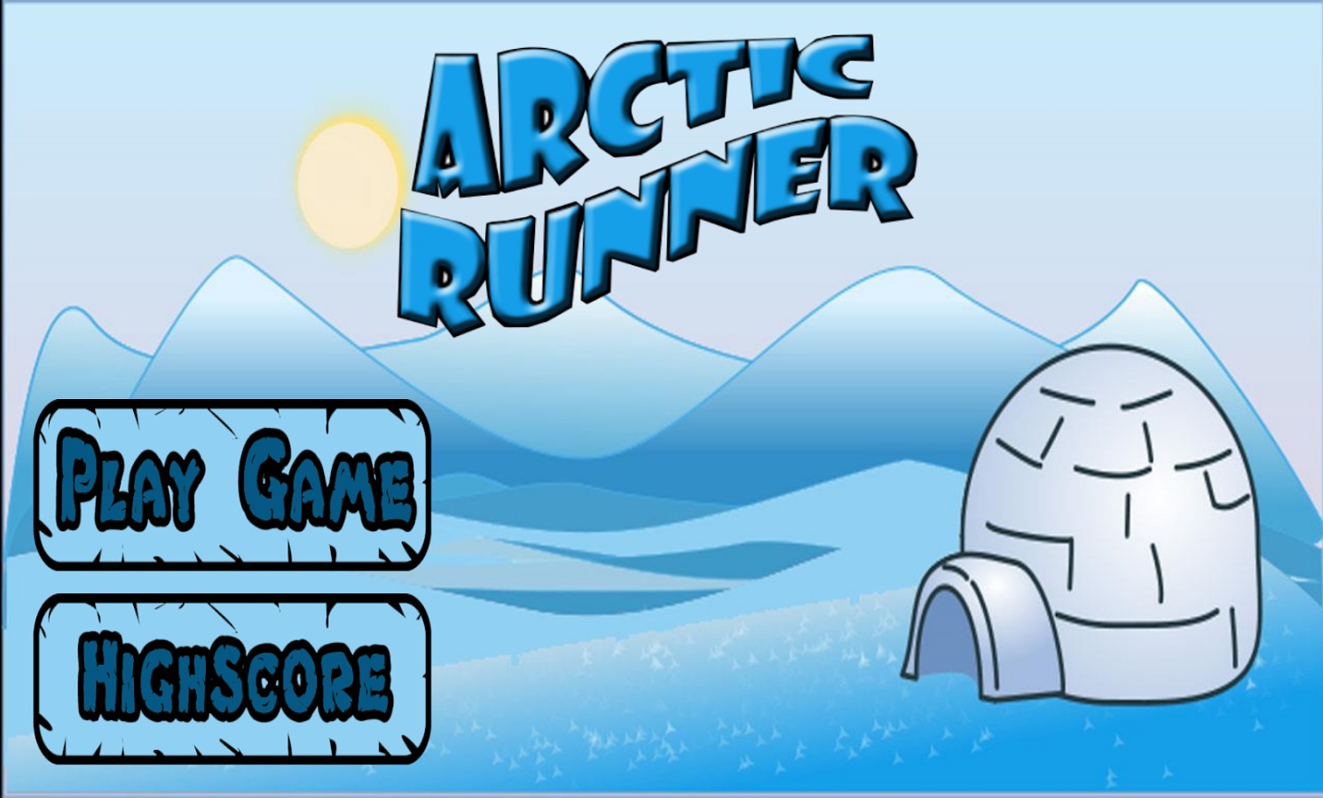 Arctic Runner - Flappy Eskimo截图1