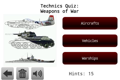 Technics Quiz: Weapons of War截图1