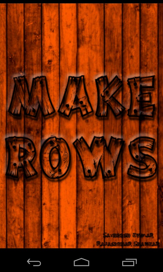 Make Rows截图1