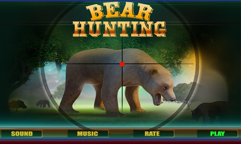 Angry Bear Attack: Sniper Hunt截图3