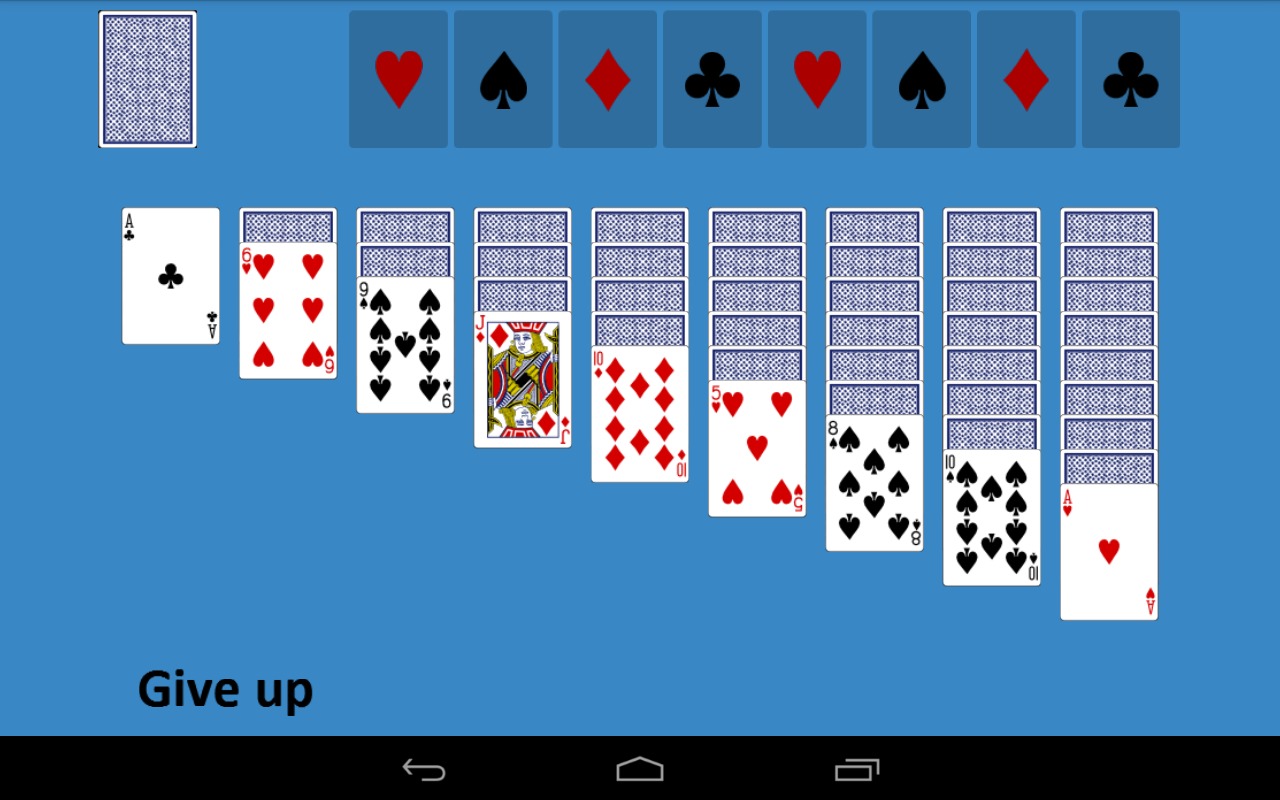 Solitaire Klondike Two Decks截图1