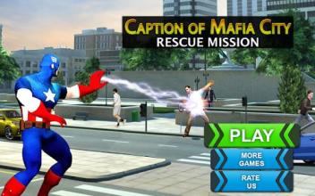 Flying Captain Superhero Rescue Mission截图4