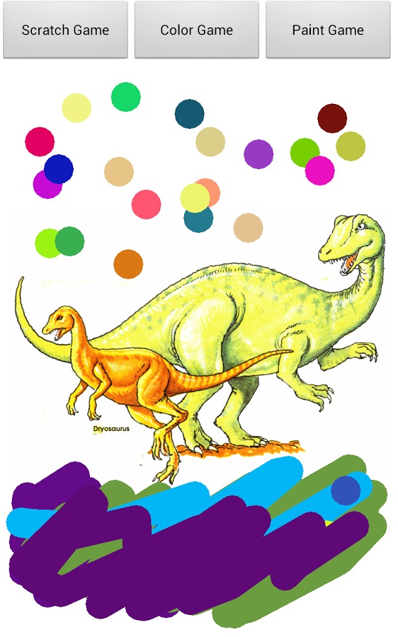 Dinosaur Scratch for Kids Free截图5