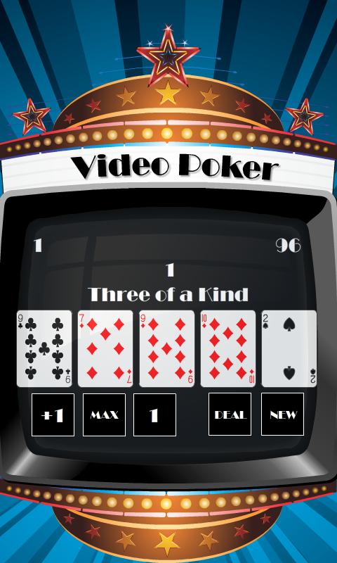 Real Video Poker Android截图3