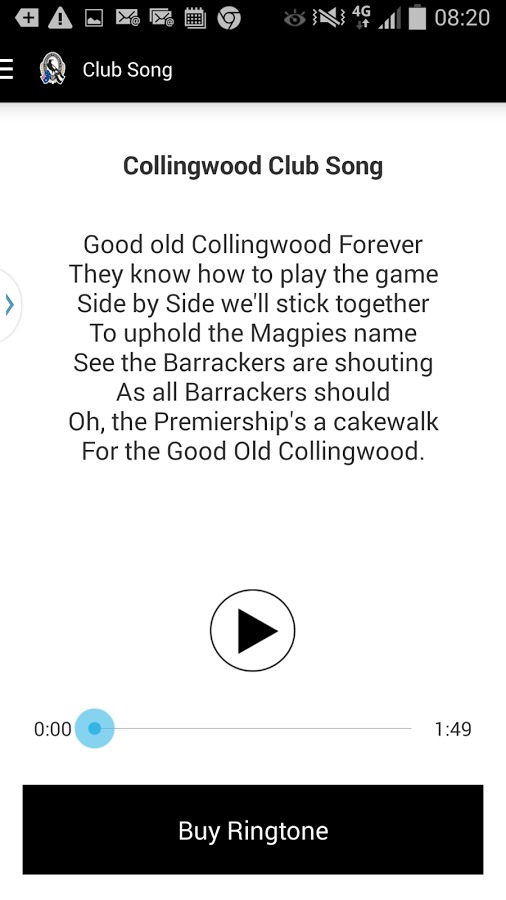 Collingwood Official App截图3