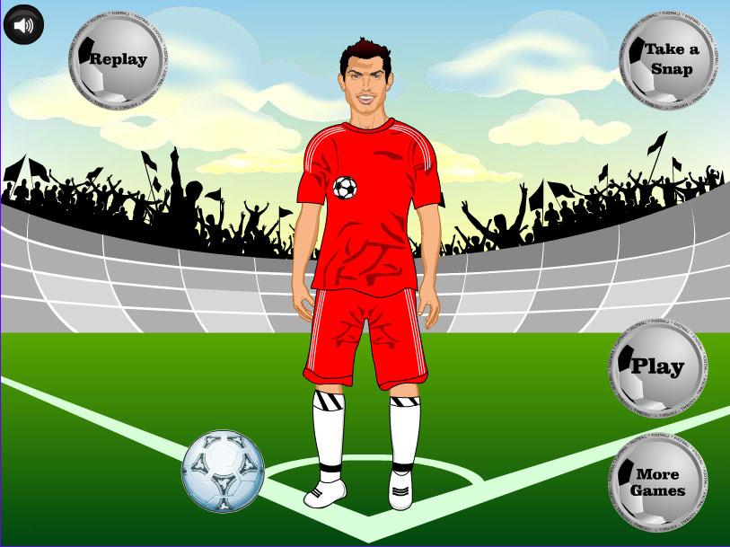 Cool Footballer Fun Dressup截图2