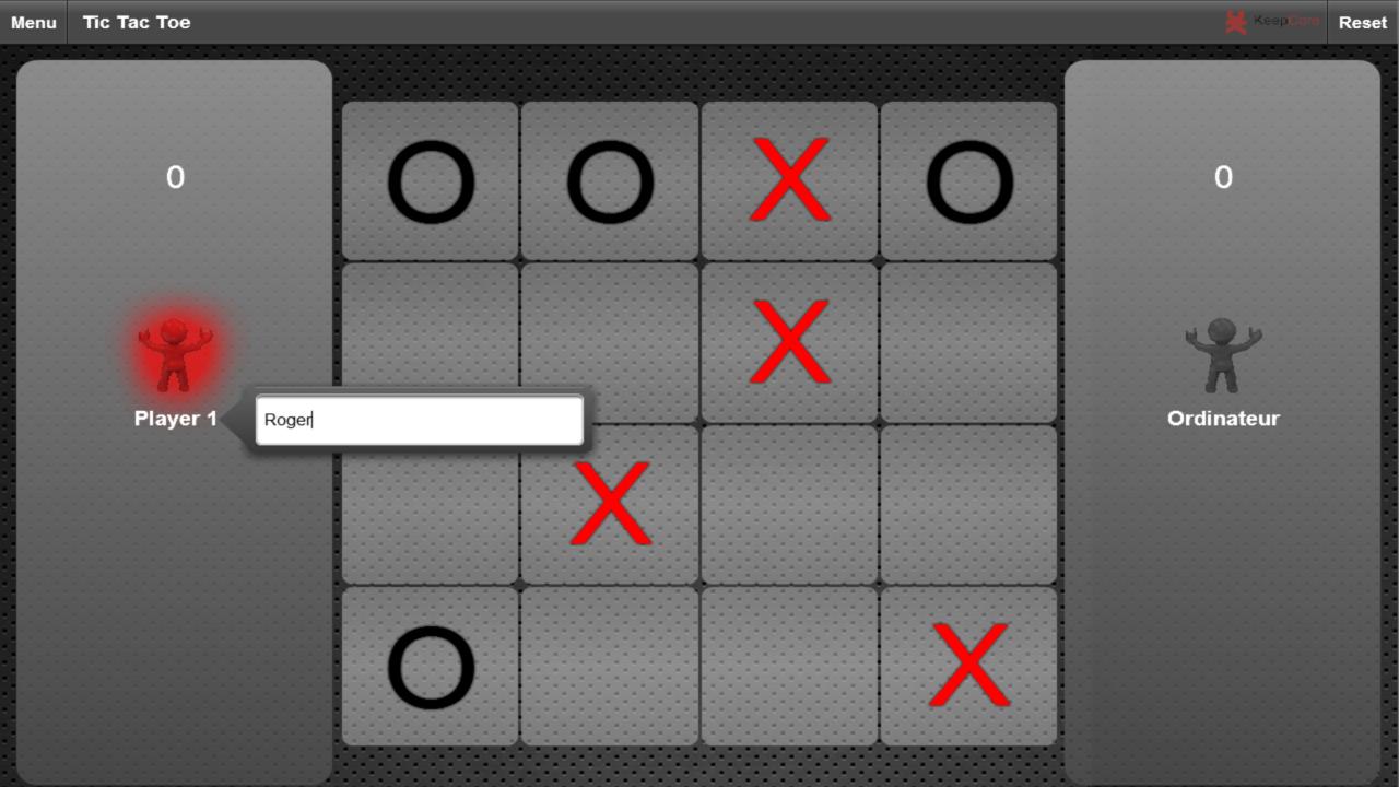 Tic Tac Toe (Morpion)截图2