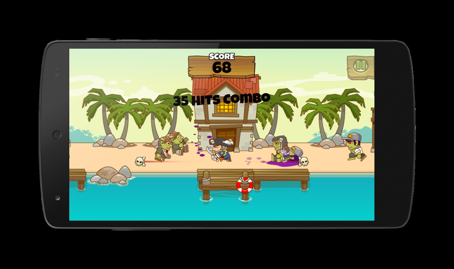 Yarrrr! (Pirates vs Zombies)截图3