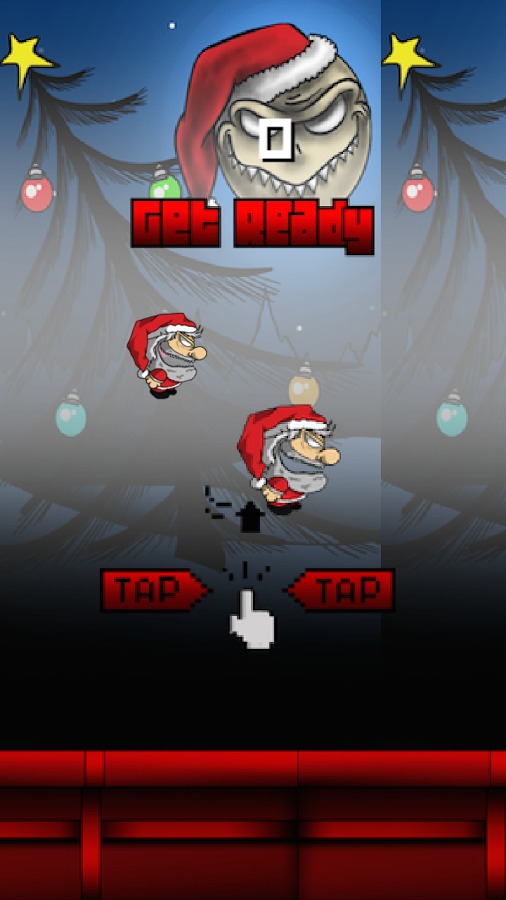 Flappy Christmas - Evil Santa截图1