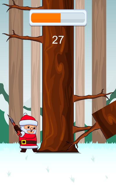 Wood Cutter Santa Claus截图3