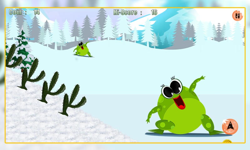 Frogs Can Ski : The Snow Day截图3