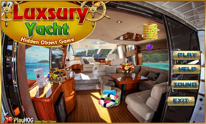 Luxury Yacht - Hidden Objects截图1