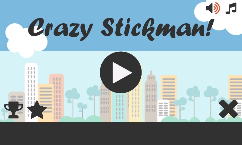 Crazy Stickman Endless Running截图1