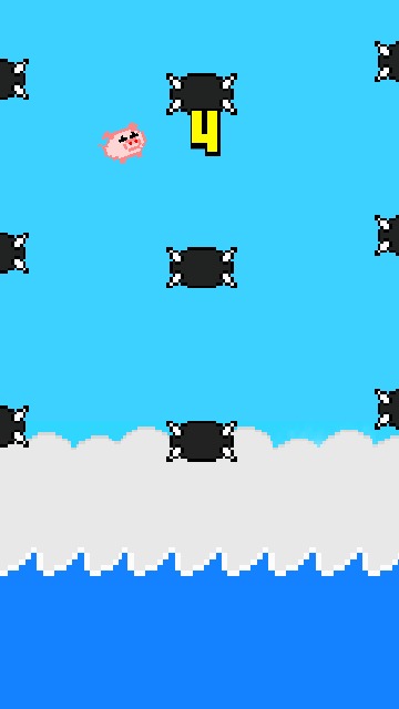 Flappy Pig (Ad free, no ads)截图2