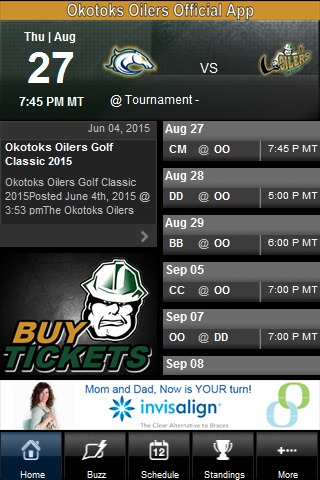 Okotoks Oilers截图2