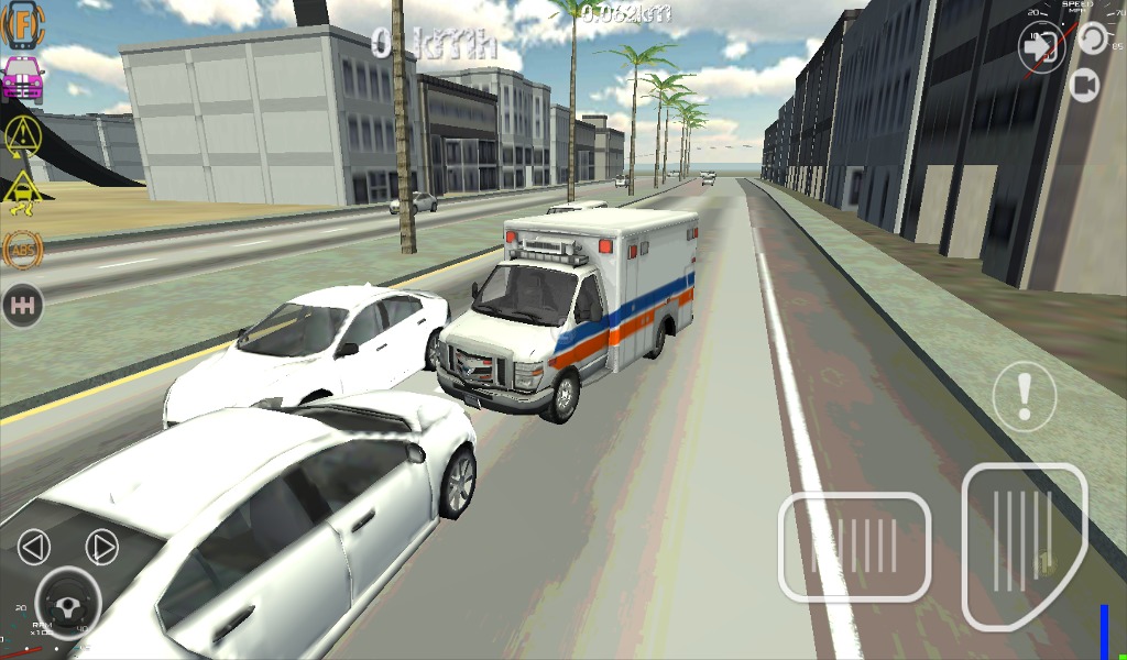 Ambulance Driving Simulator 3D截图5