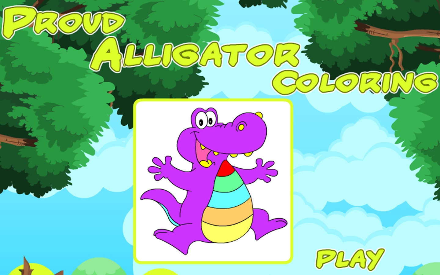 Coloring Proud Alligator截图4