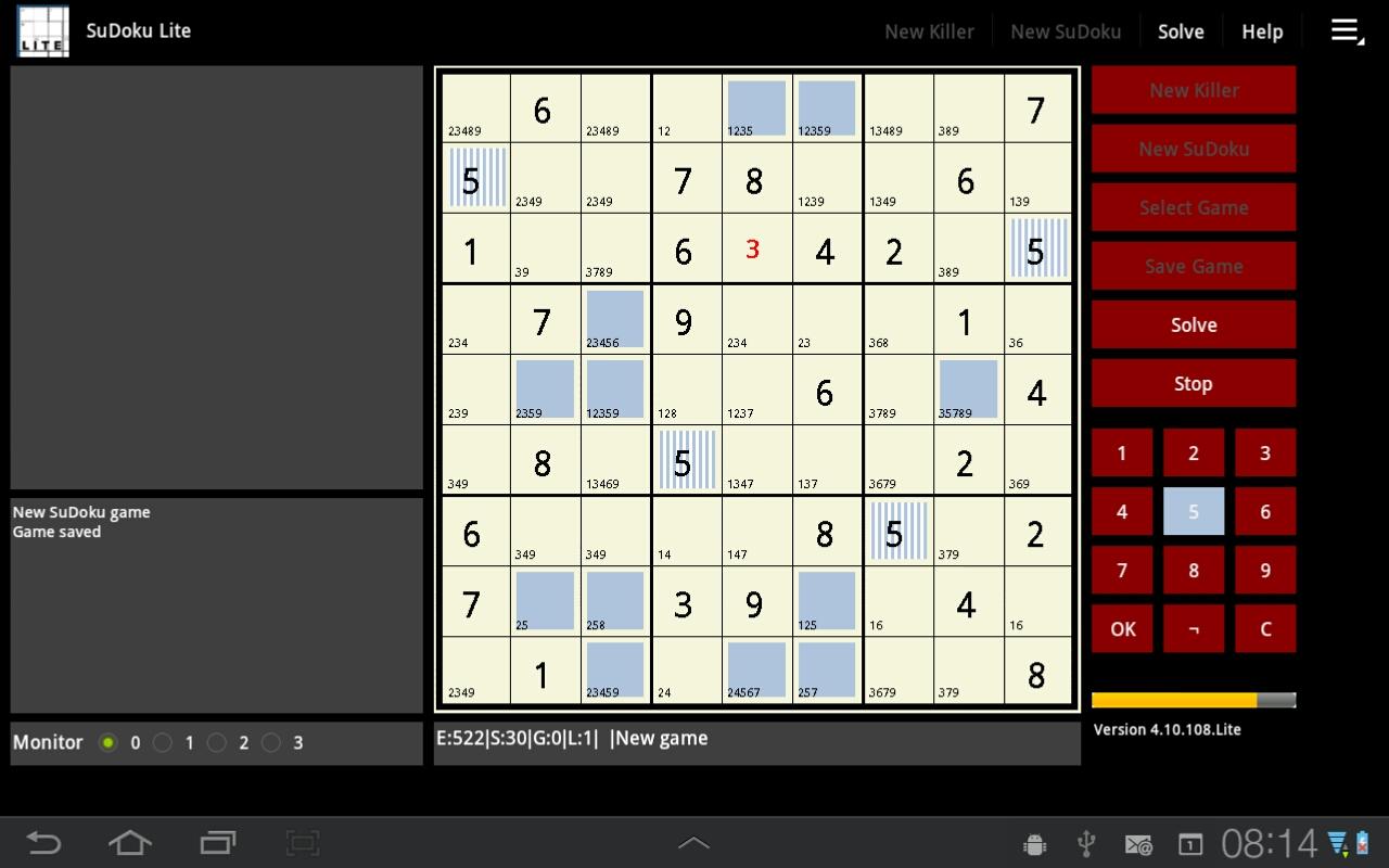 PCDB SuDoku Lite截图3