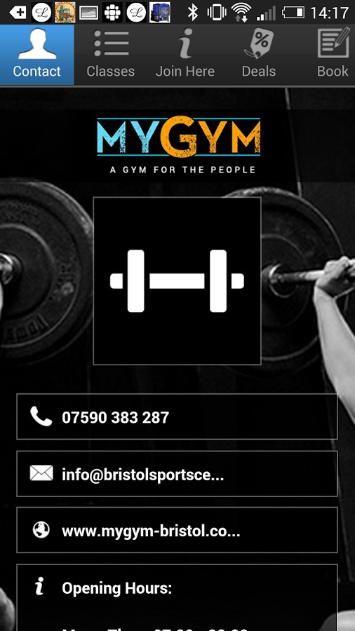 MYGYM Bristol截图1