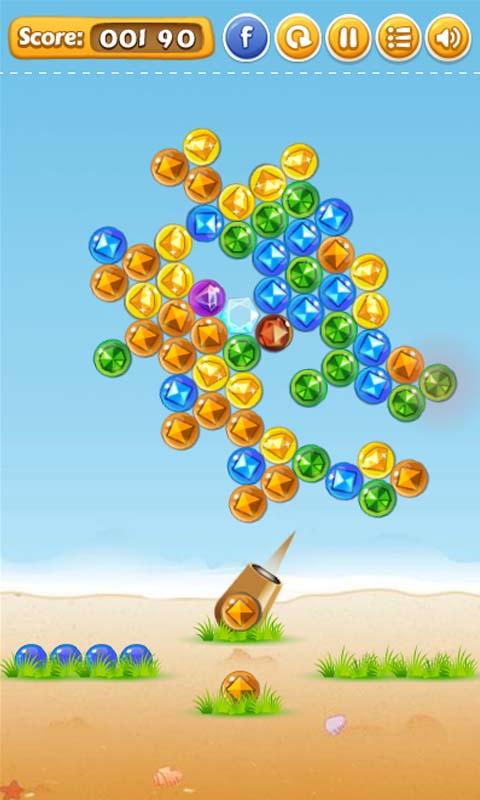 Jewels Bubble Buster截图2