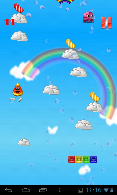 Rainbow Candy Jump截图5