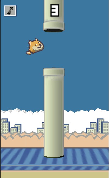 Doge Flappy 3D截图3