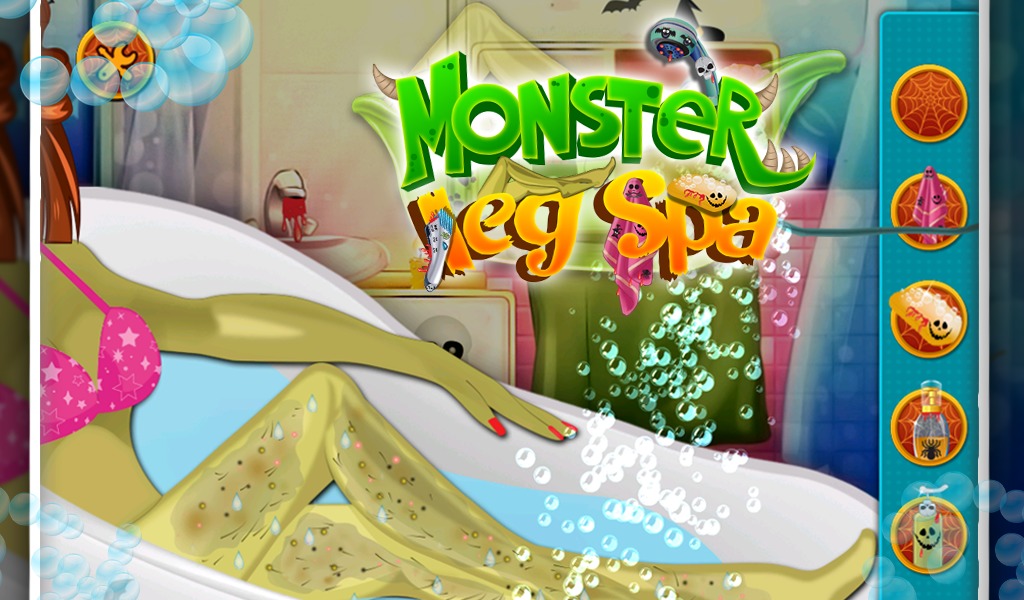 Monster Leg Spa - Girls Game截图3