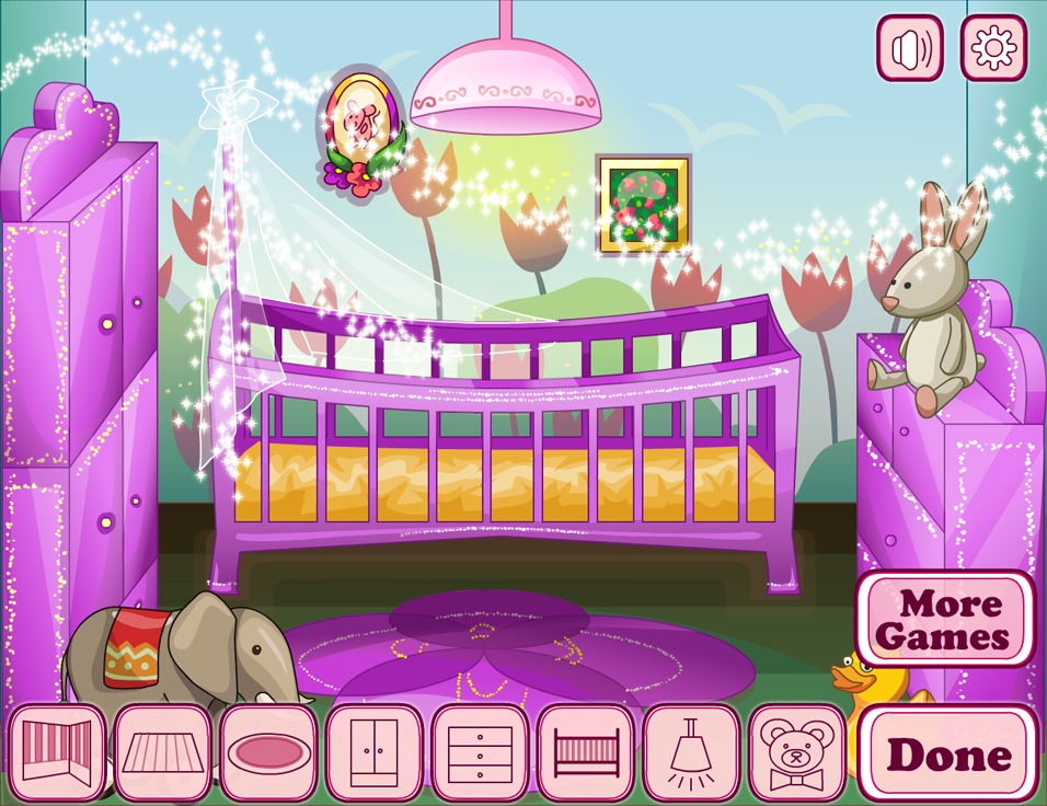 Baby House Decor - Girl Games截图2