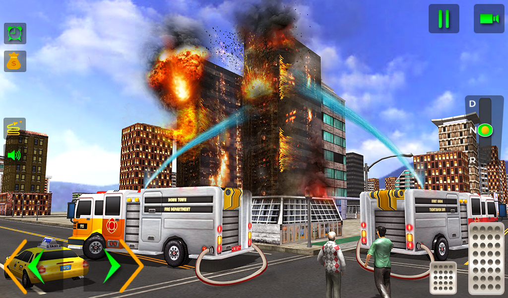 FireFighter rescue - emergency firetruck simulator截图3