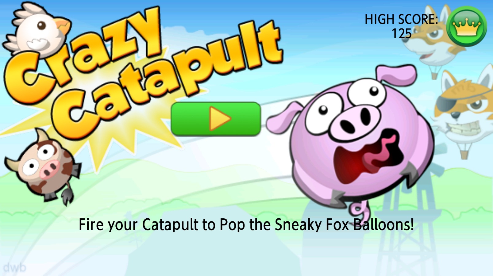 Super Pig Catapult截图1