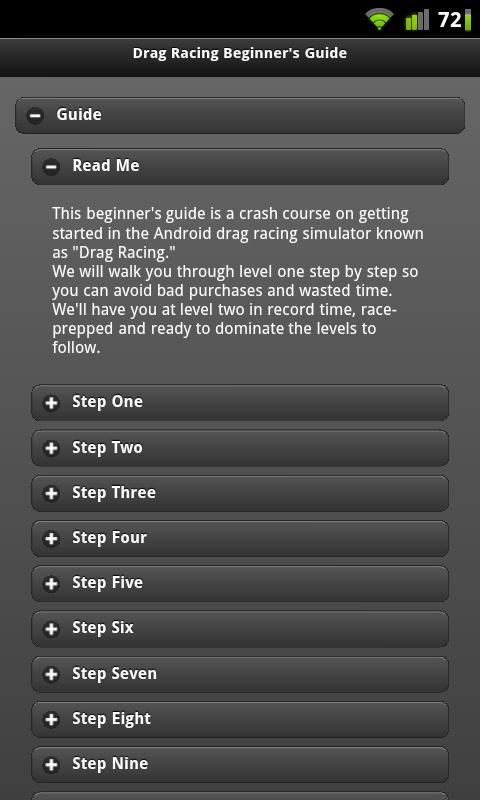 Drag Racing Beginner's Guide截图2