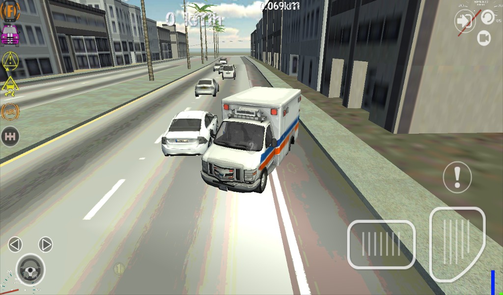 Ambulance Driving Simulator 3D截图3