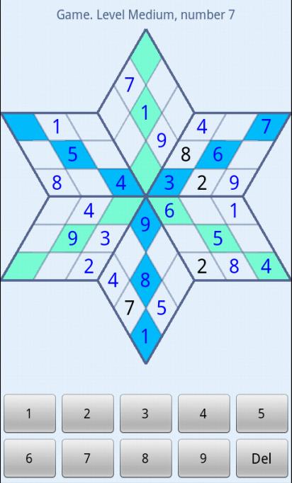 Sudoku Star free截图2