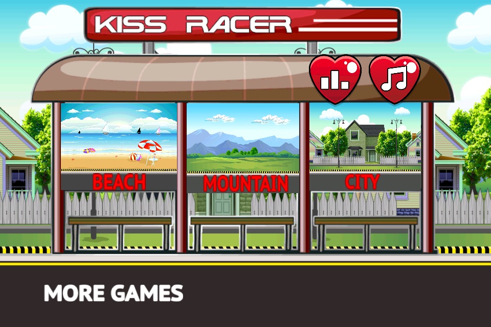 Kiss Racer截图1