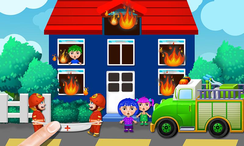 Baby Fireman! Kids Hero Rescue截图3