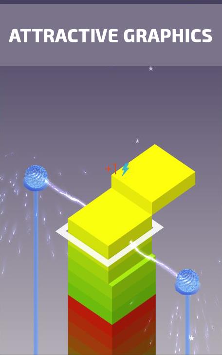 Power Stack Evolution - Stack Tower Building Game截图1