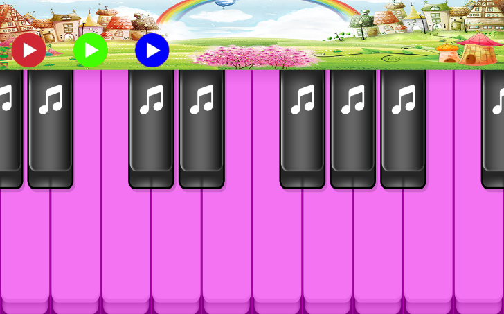 Pink Piano- Play Pink Magical Piano Games for Kids截图3